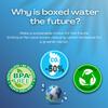 BOX'D H2O Still Water Multipack 6 x 500 ml - Eco Friendly Pure Still Mineral Water Bulk Recyclable & Sustainable Water Multipack Calorie Free Boxed Water Bottle 500ML view 4