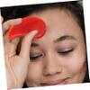 HAPINARY 2pcs Scraping Plate for Facial and Body Massage Massage Tool Scraping Board Design for Skin Roller and Gua Sha Use Random Color view 2