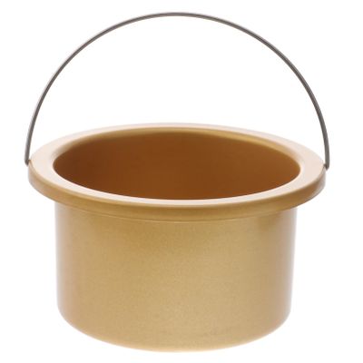 HAPINARY 2pcs Non-stick Wax Melting Pot Aluminum Bowl for Melting Wax Practical Container for Hair Removal Heater Inner Pot Suitable for Machine Random Color