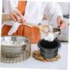HAPINARY 2pcs Non-stick Wax Melting Pot Aluminum Bowl for Melting Wax Practical Container for Hair Removal Heater Inner Pot Suitable for Machine Random Color view 3