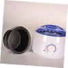 HAPINARY 2pcs Non-stick Wax Melting Pot Aluminum Bowl for Melting Wax Practical Container for Hair Removal Heater Inner Pot Suitable for Machine Random Color view 4
