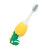 ORFOFE Cartoon Dinosaur Kids Toothbrush with Soft Silicone Bristles, Small Head Oral Cleaning Brush, Individually Packaged for Boys and Girls Ages 2-6 Random Color view 1