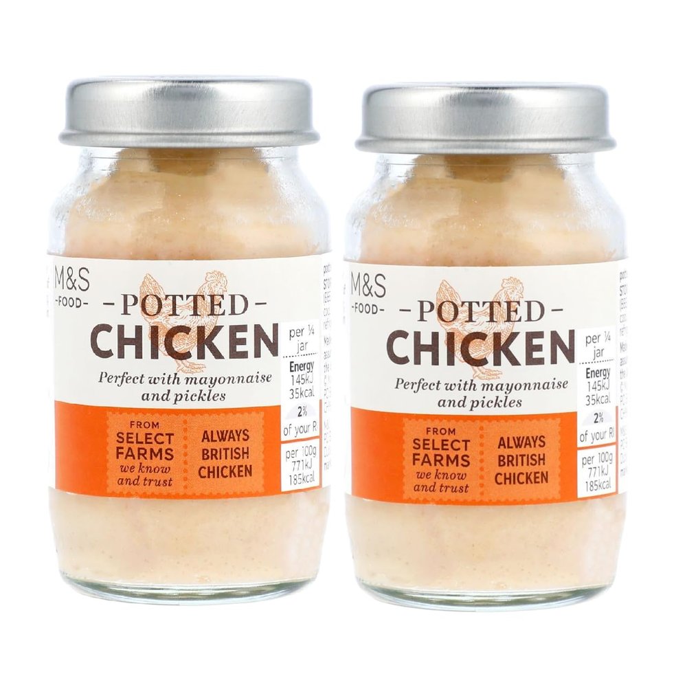 M&S Potted Chicken, 75g, Perfect with Mayonnaise and Pickles (2)