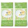 20 Individual Animal Hankies Smirking Sheep 2 Packs of 10 Individual Paper Handkerchiefs Printed Gift view 1