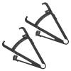 BCOATH 3sets Handheld Fat Measurer Skin Calipers Measurer Tape for Body Measurement 2pcs*3 view 1