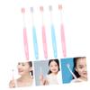 Healvian 5pcs Tooth Cleaning Brush Small Soft Bristles Orthodontic Toothbrushes Household Brace Toothbrushes Portable for Home Accessory view 2