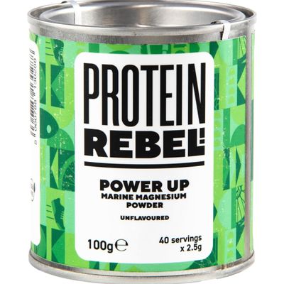 Marine Magnesium Citrate Powder - Easy Mix, 40 Servings - Made for Runners, Cyclists & Endurance - Gentle on The Stomach, Promotes Sleep, Prevents Cramp - Power Up, Magnesium Powder by Protein Rebel