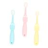 Healvian 3pcs Cartoon Hippopotamus Boy Girl Toothbrush Soft Bristle Brush Boys and Girls Toothbrush Set for Daily Use view 1