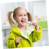 Healvian 3pcs Cartoon Hippopotamus Boy Girl Toothbrush Soft Bristle Brush Boys and Girls Toothbrush Set for Daily Use view 4
