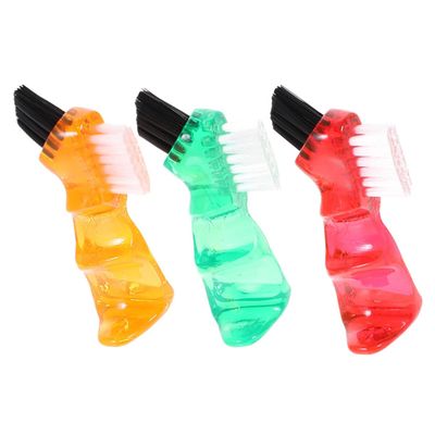 ORFOFE 3pcs Mini Brush Double-Sided Portable Cleaning Tool for Oral Care Small Spaces at Home