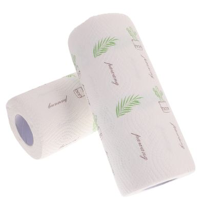 Healvian 2rolls Oil Absorbing Paper Kitchen Cleaning Wipes Cleaning Paper Towel for Grease Lock Water Scenario Use