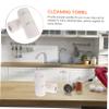 Healvian 2rolls Oil Absorbing Paper Kitchen Cleaning Wipes Cleaning Paper Towel for Grease Lock Water Scenario Use view 3