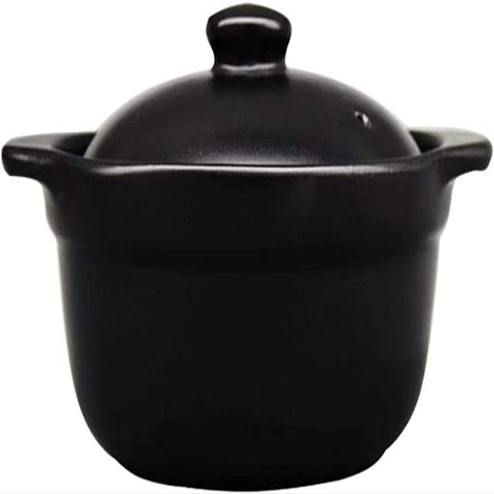 SUNMME zwart Casserole High Temperature Resistance Heat Insulation And Scalding Prevention Mostly Used For Cooking Rice Noodles