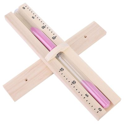 Sauna Room Sand Clock Glass Timer Wooden Hourglass for Relaxation