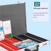 Optical Trial Lens Set, Eye Protection Accessories Set 266 Pcs Optical Trial Lens Set Metal Rim Optometry Kit Case, Precise Optical Lens Optometry Kit for Opticians view 4