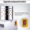 XINRISHENG Stainless Steel Poultry Plucker, Chicken Plucker Plucking Machine, Electric Plucking Machine, Quick Removal Quail Bird Hair Removal Plucking Machine view 3