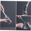 SEWOART 6pcs Handle Sponge Cleaning Brush for Glass Cups Bottles and Mugs Sponge Brush for Hard Reach Areas White Kitchen Cleaning Tool view 3