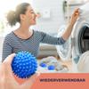 Washing Machine Washing Balls, Pack of 4 Softener Dryer Balls, Natural Plasticiser, Reusable, PVC, 6 cm Diameter view 4