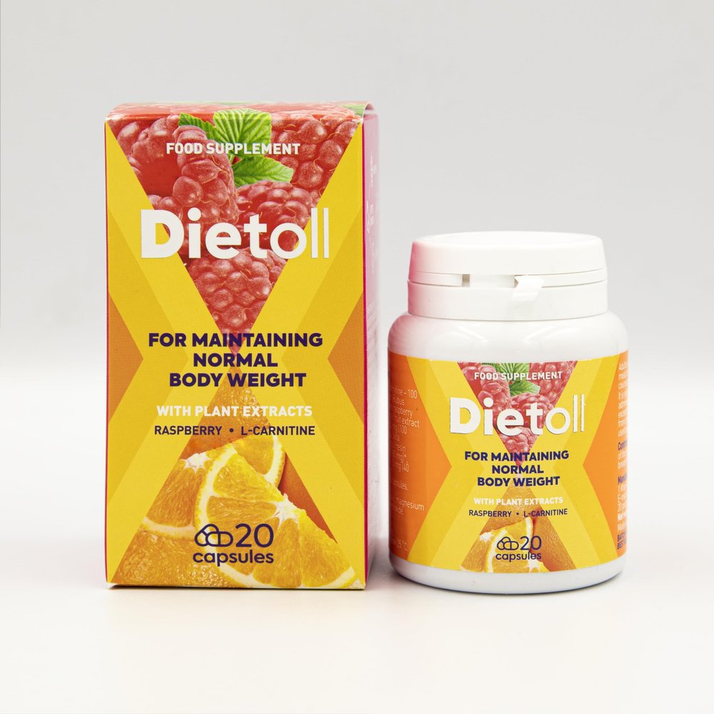 IMPERIUM HERBALS Dietoll Diet Supplement for Ketogenic Diet, 20 Capsules with Coenzyme Q10