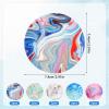 25pcs Sensor Covers for Libre 2/3, Waterproof Adhesive Patches Blood Glucose Monitor Patch Sensor Stickers CGM Overpatch Tape Compatible with Libre (Marble Gradient, 5 Styles) view 2