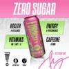 Furocity Sugar Free Energy Drink, Watermelon Twist, 157mg Caffeine, Low Calorie, Zero Sugar, High in Vitamins C, B6, B12, Taurine, Vegan, 12 x 500ml Cans view 2