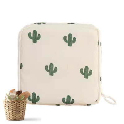5 Pack 12x12cm Waterproof Period Bag - Women Sanitary Bags, Women Sanitary Napkin Storage Bag, Portable Period Bags for Teen Girls, Small Tampons Storage Bag, Menstrual Sanitary Holder Bag Feminine