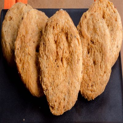 Lilys Special Masala Khajali Made With Wheat Flour, These khajali are freshly baked to ensure maximum flavour and a delightfully soft, fluffy interior, 4 Pieces
