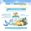 Kids Probiotics/ProBiocultures Gummies - 60 Children's probiotics Multi-Strain Gummies - Natural Pineapple Flavour  with Added B & C Vitamins for Immune Support - 2 Month Supply  UK Made view 3