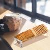 Cracker Holder Serving Tray Clear Appetizer Serving Tray Food Display Stand view 2