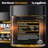 Supplmnt.Creatine Gummies 5000mg 120ct Max Strength Muscle Growth/Recovery Supplements for Men & Women Creatine Monohydrate, B12 & L-Taurine Chewable Gummies, 1 Month Supply (Pineapple) view 2