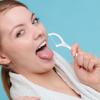 200 Pcs Disposable Dental Floss Picks, 2-in-1 Toothpicks with Floss, Triple Clean for Teeth Cleaning view 4