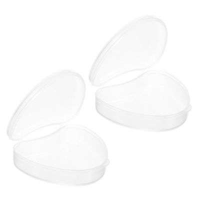 Healeved 2pcs Storage Box Case Retainer Box for Travel Portable Container