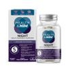 Health & Him Night Supplements for Men - 60 Capsules - Men's Multivitamin with Magnesium, Ashwagandha & Chamomile - Vegan, Gluten-Free view 1