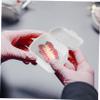 Anneome 3pcs Multi-Function Denture Case Convenient Portable Storage Box for Denture Care Travel Retainer Case Lid for Daily Use and Travel view 4
