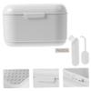 Hoement 3pcs Travel-Friendly Storage Box Retainer Holder Case Material Kit for Soaking Care view 3