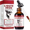 Liquid Iron Supplements for Cats, Cat Supplement with Vitamin C and B12, Supports Anemia, Promotes Blood Health, Helps with Formation of Red Blood Cell, Easy Digest and Absorbed, 60ML view 1
