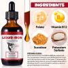Liquid Iron Supplements for Cats, Cat Supplement with Vitamin C and B12, Supports Anemia, Promotes Blood Health, Helps with Formation of Red Blood Cell, Easy Digest and Absorbed, 60ML view 3