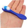 Healeved 10pcs Self- Toothbrush Soft Bristles Mini for Travel and Short Handle for Comfortable to Hold in Prison Detention Scenarios Pack for Daily Teeth Cleaning view 4