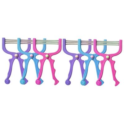 Beatifufu 6pcs Face Hair Epilators for Women Men Portable Face Hair Removal Tool Painless Beauty Tools Rosy