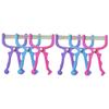 Beatifufu 6pcs Face Hair Epilators for Women Men Portable Face Hair Removal Tool Painless Beauty Tools Rosy view 1