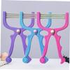 Beatifufu 6pcs Face Hair Epilators for Women Men Portable Face Hair Removal Tool Painless Beauty Tools Rosy view 3