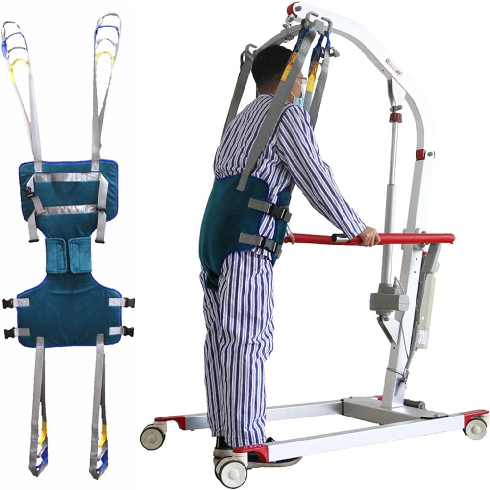haohang Lifting Belt, Walking Lifting Belt, Assisted Standing Walking, Maximum Weight Capacity 180kg, Suitable For Bariatric, Caregivers, Elderly, Disabled(L)