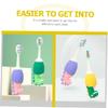 PLAFOPE Boy Girl's Toothbrush Soft Bristles Small Head Cartoon Design for Boys and Girls for Daily Dental Care Use view 2