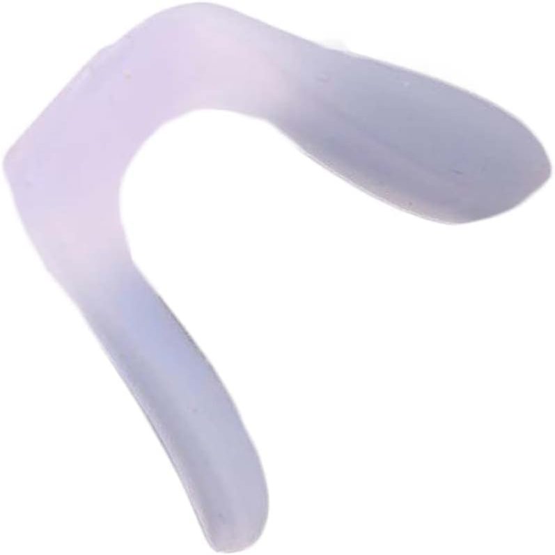 Glasses nose pads Spectacle nosepiecebridge nose replacement frame Eyeglasses accessories 2 Pcs Purple Plug-in/Screw-in Eyeglass Nose Pad Replacement Kids U Shaped Plastic Eyewear Transparent Silicon