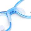 Glasses nose pads Spectacle nosepiecebridge nose replacement frame Eyeglasses accessories 2 Pcs Purple Plug-in/Screw-in Eyeglass Nose Pad Replacement Kids U Shaped Plastic Eyewear Transparent Silicon view 4
