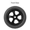 12 Inch Rear Wheel Replacement for Electric Wheelchair 1 Pair, 310  50-210 Anti-Slip Solid PU Tire, ABS Plastic Wheel Hub view 4