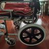 1 Pair 16 Inch Rear Wheel Replacement for Wheelchairs Walkers Rollators, 16  1.75 Solid Polyurethane Tire, ABS Plastic Wheel Hub view 2