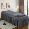 LHSJYG beauty bed cover Beauty Bed Cover Massage Massage Therapy Diagnosis Bed Sheet Cover Opening Fumigation Foot Bath Bed Cover(1-02,185x70cm) view 4