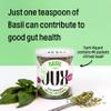 JUX Freeze-Dried Basil | 100% Natural & Nutrient-Rich | Rehydrates Instantly for Cooking, Sauces & Garnishing | Long Shelf Life | Equals 40 Packets of Fresh Basil | No Additives, Vegan view 2