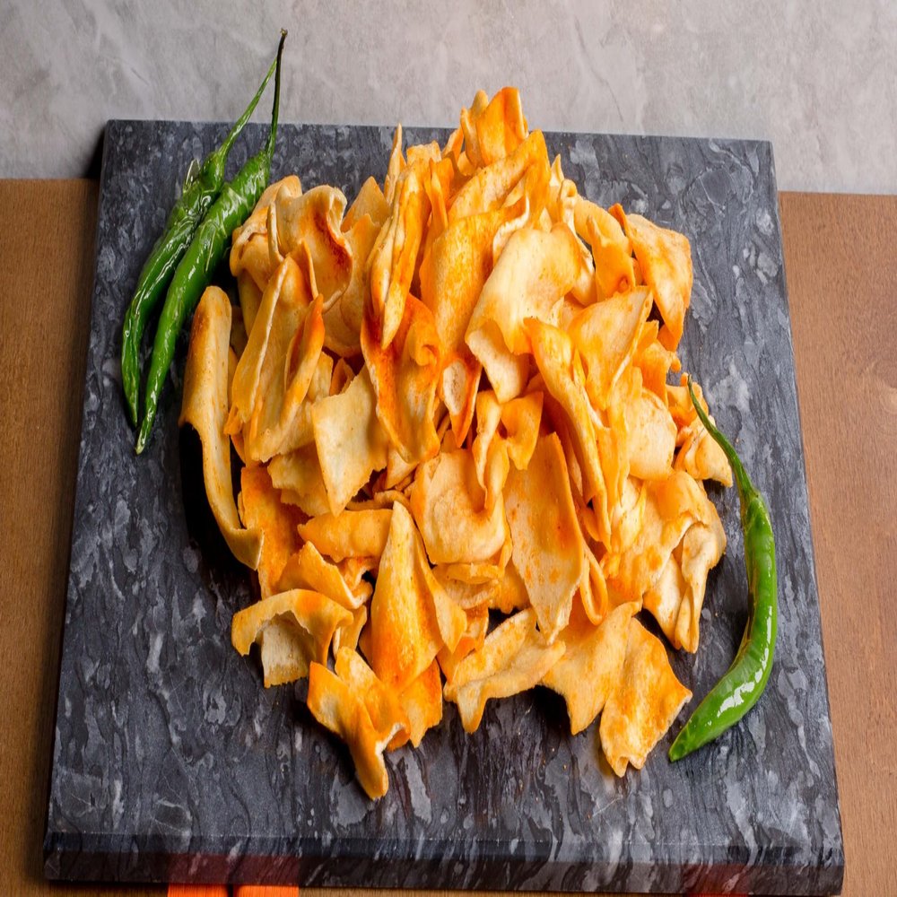 Lilys Special Masala Papdi Ghathiya Made With Gram Flour & Some Spices, 500g
